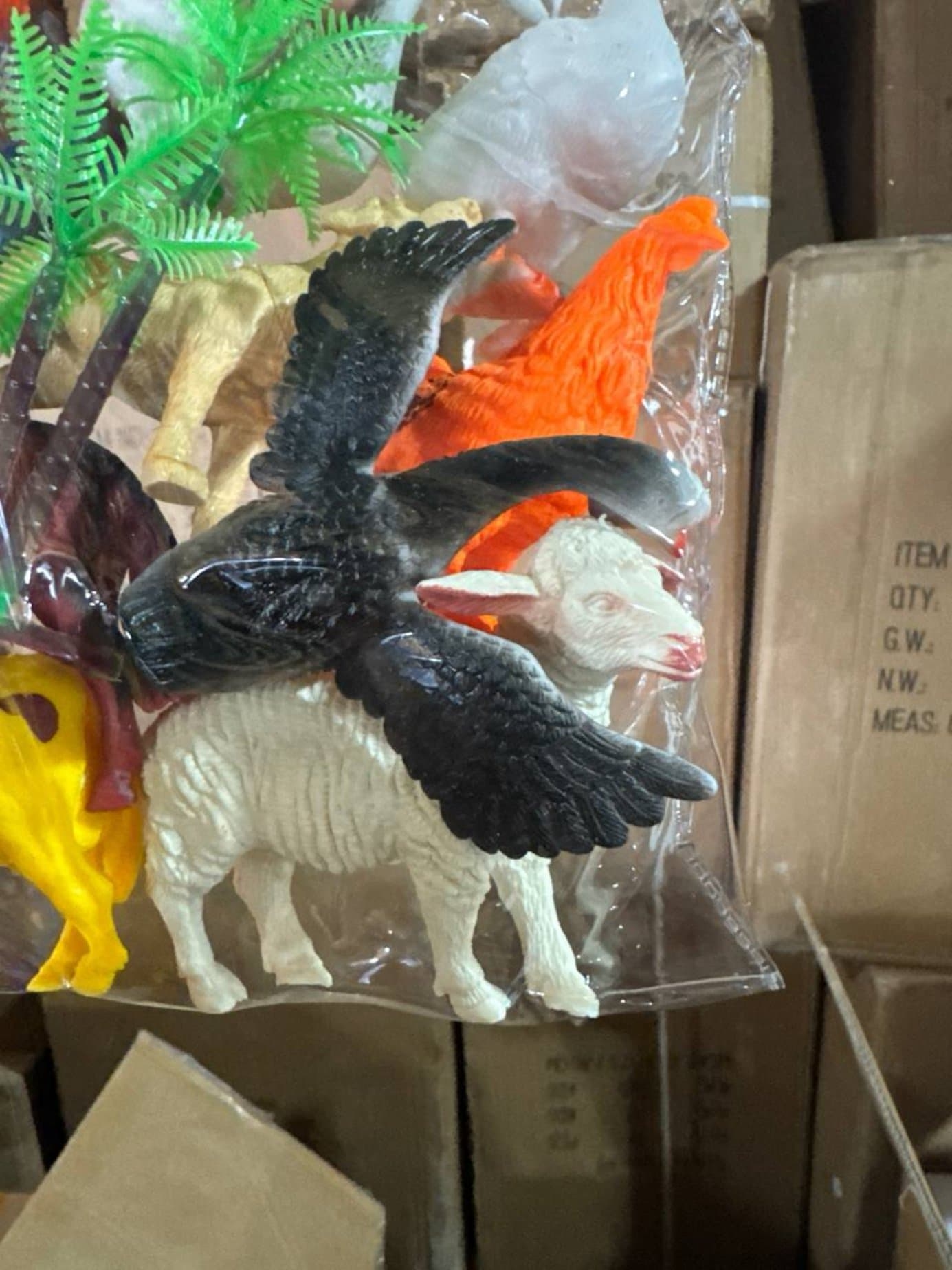 Набор фермерских животных Farm Animals, фигурки домашних животных и декорации для детей — фото 2