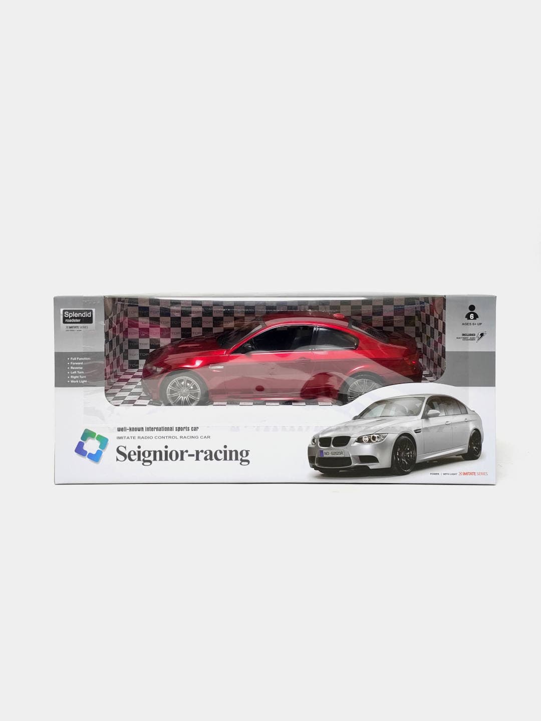 Машина на радиоуправлении BMW 1:14 на пульте управления для детей