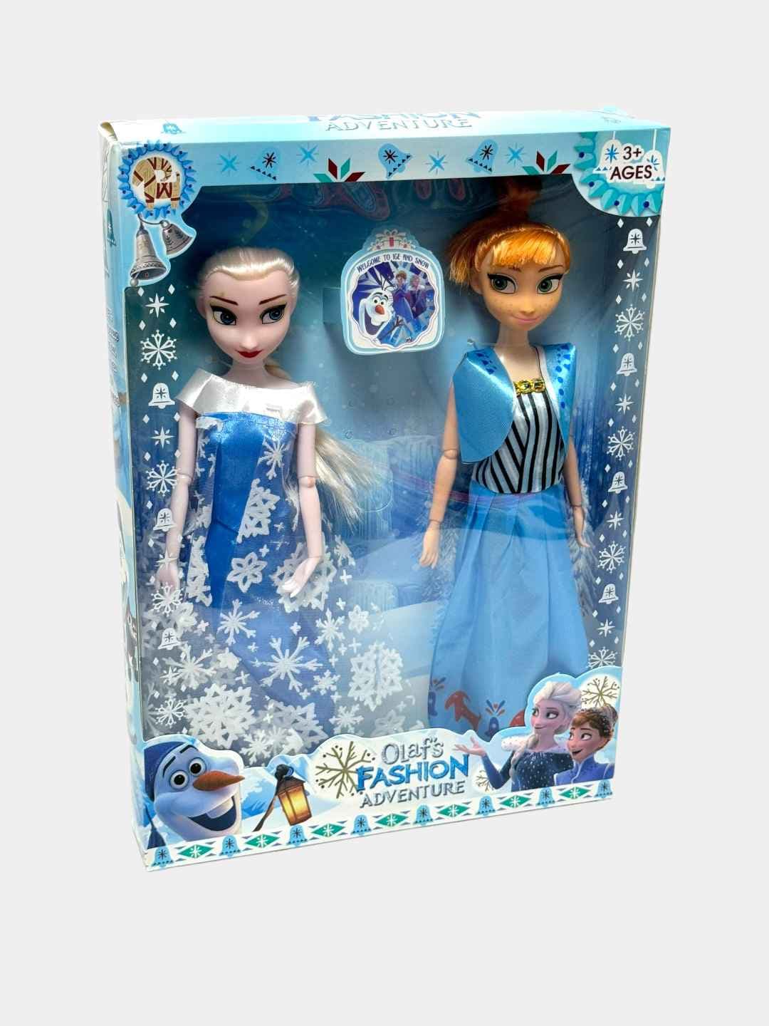 Набор кукол Disney Frozen Эльза и Анна мультяшные 30 см, 2 шт.