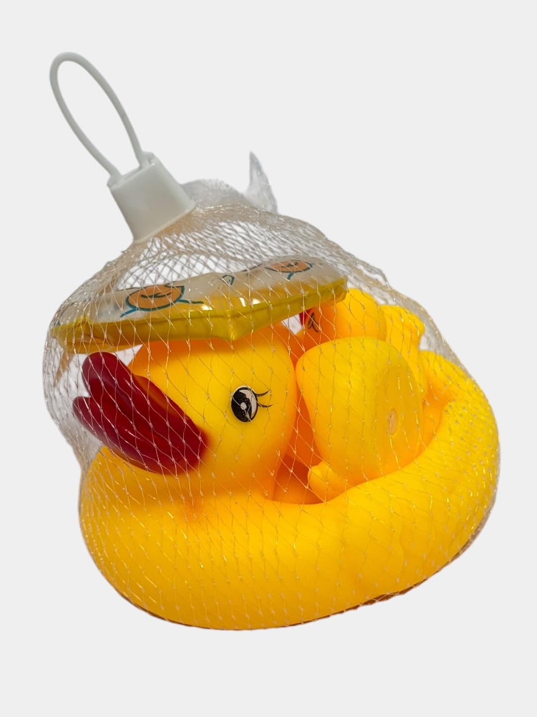Детский круг для плавания Duck желтый безопасный надувной для детей 6-36 мес.