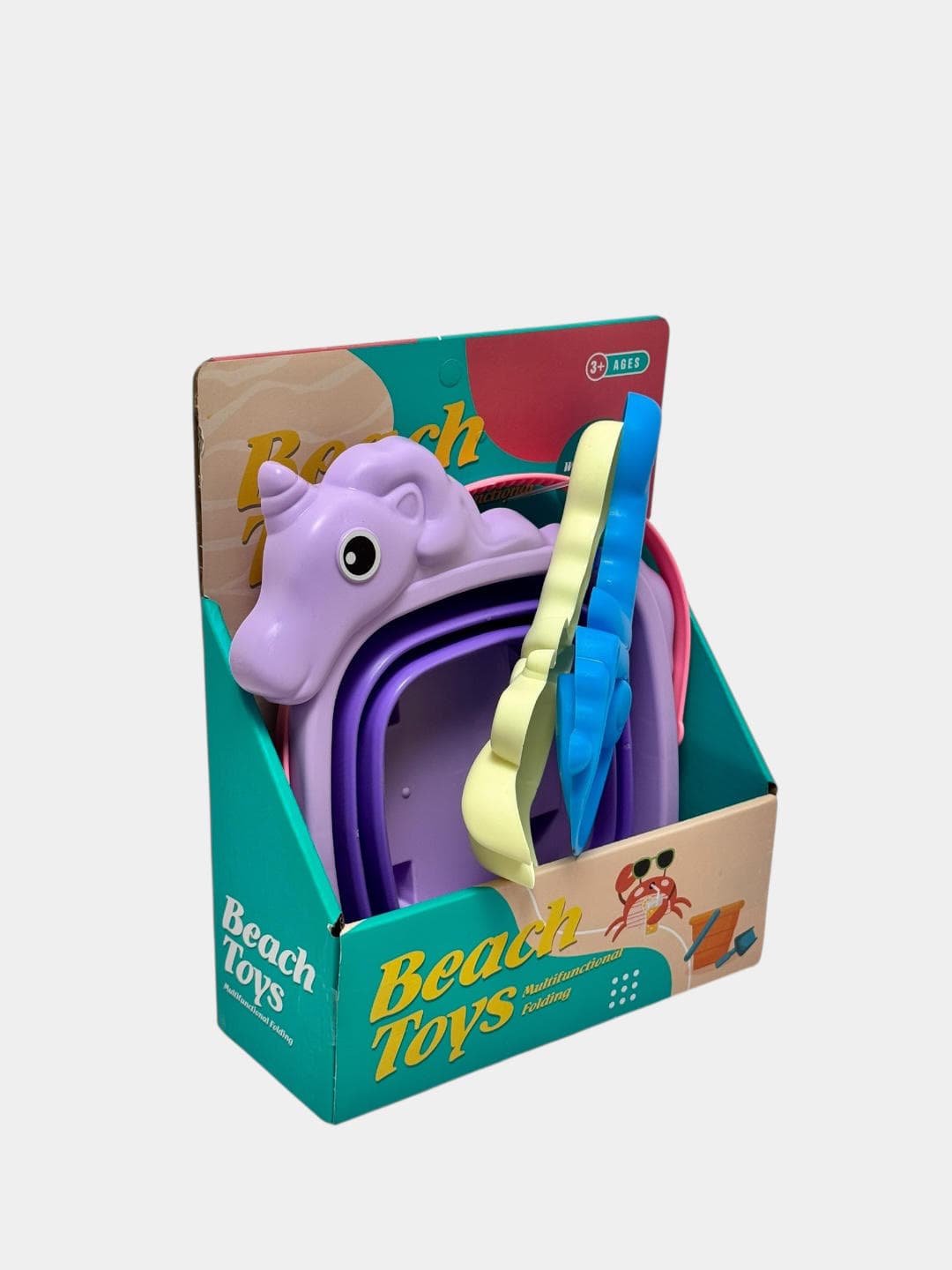 Набор для игры с песком Beach Toys, Развитие моторики и сенсорики, Для детей от 3 лет