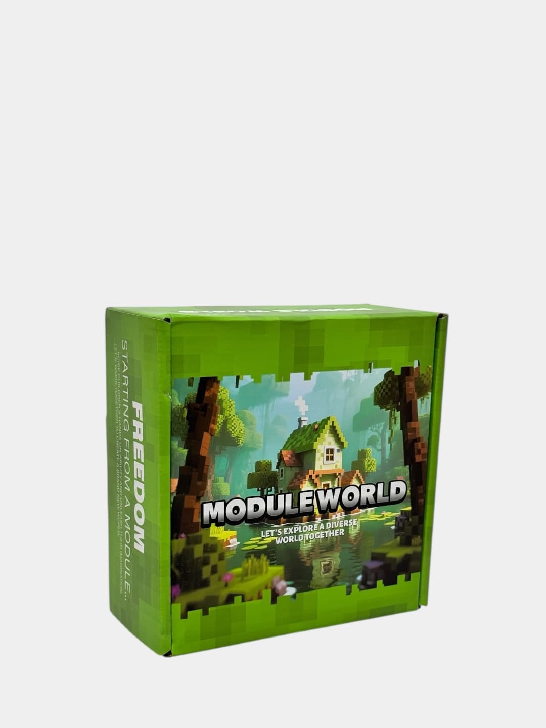 Магнитный конструктор Майнкрафт Module World, 50 блоков для детей