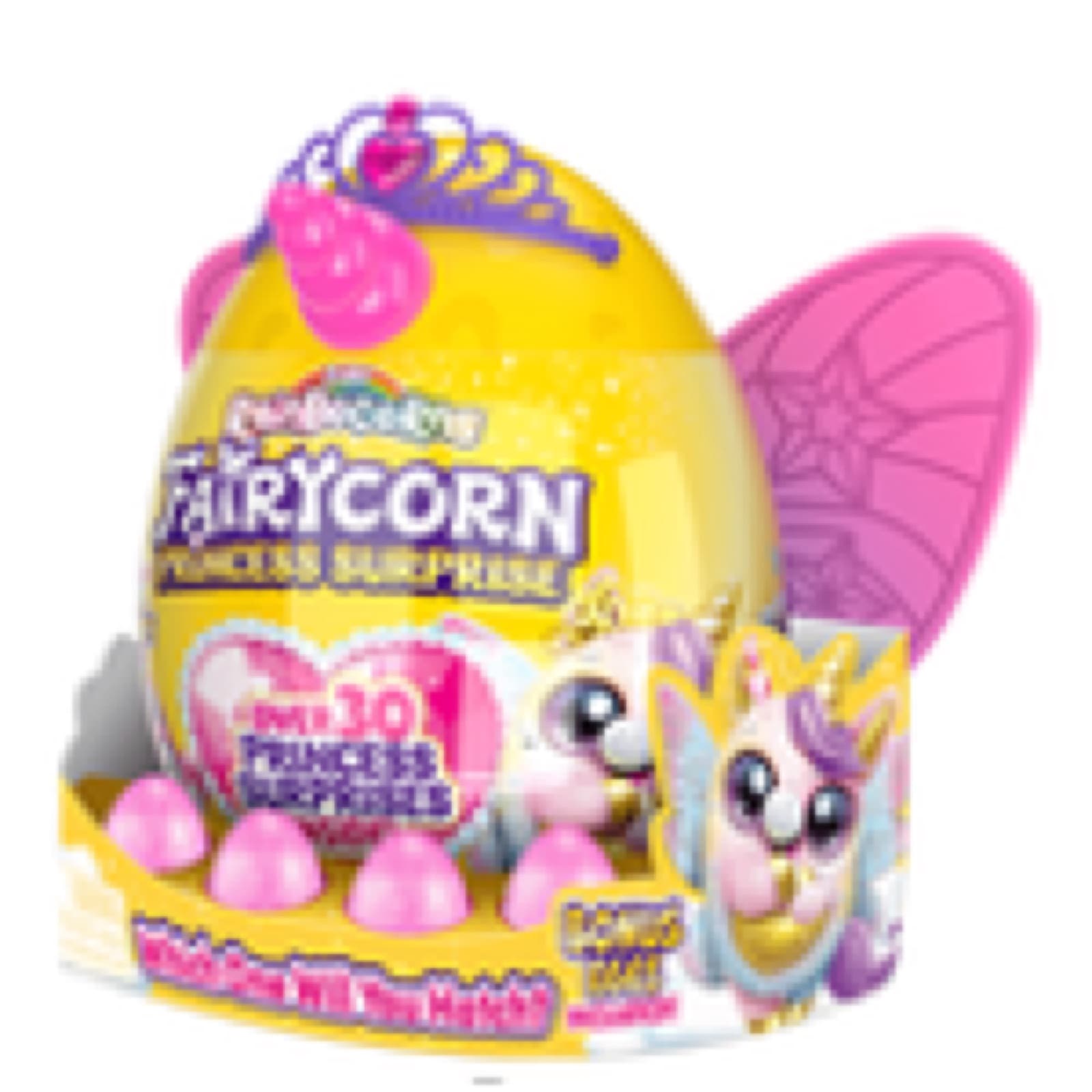 Игровой набор ZURU Rainbocorns Fairycorn Princess Surprise, мягкая игрушка в яйце