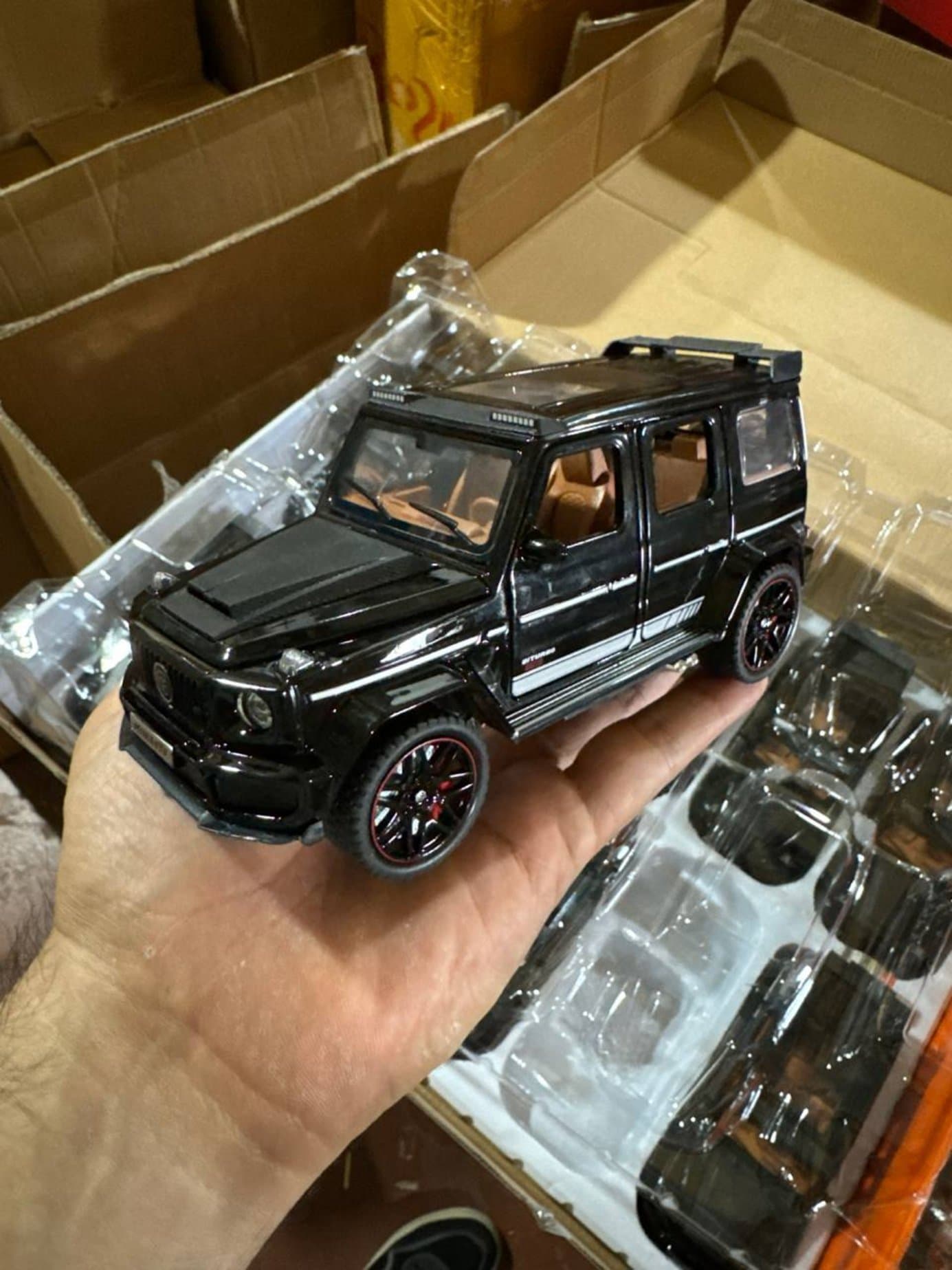 Металлическая модель Mercedes G-класс Brabus, Гелендваген внедорожник, Подарок